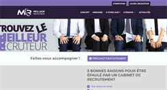 Desktop Screenshot of meilleur-recruteur.com